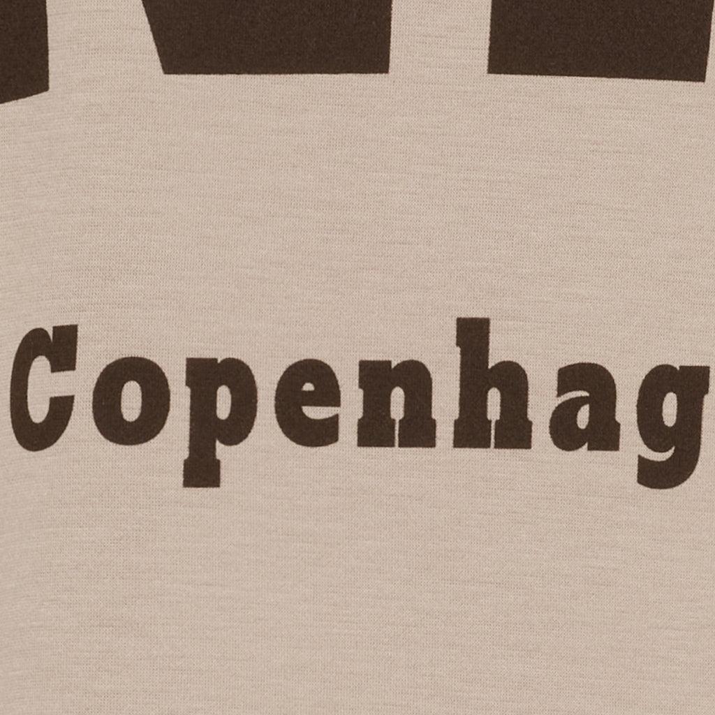 MARTA – Copenhagen collegepusero - Beige