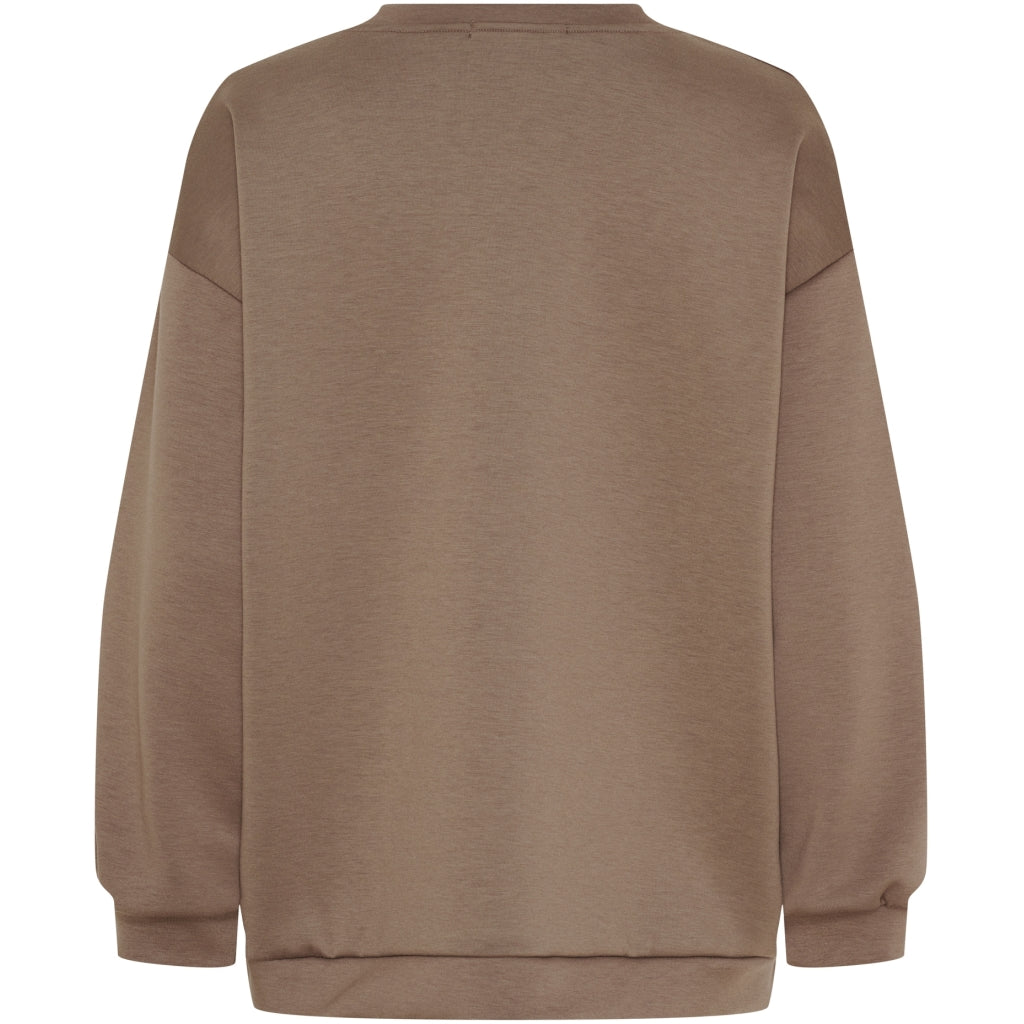 Marta du Chateau Hibiscus Sweatshirt - Fango
