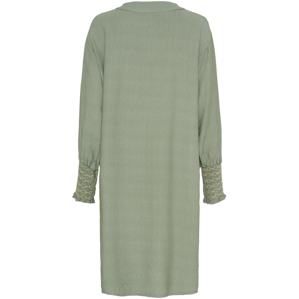 Marta du Château Shiny Solid Tunic - Military