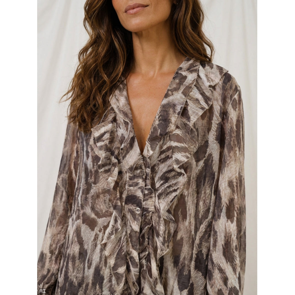 Marta du Château Pistacia Blouse - Leo
