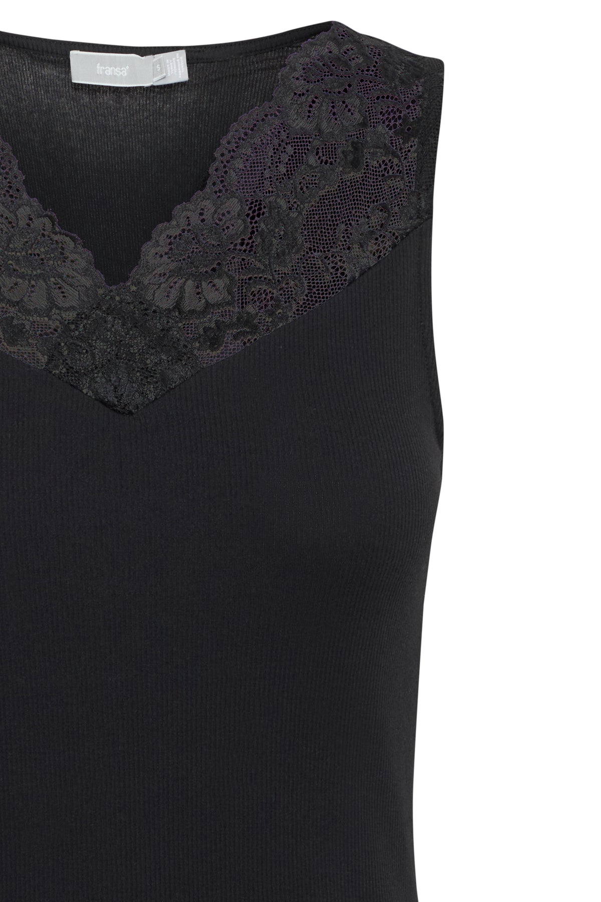 FRANSA Frhizamond pitsitoppi –Black