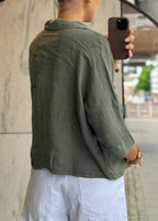 Marta du Château Juniper Tencel - military green