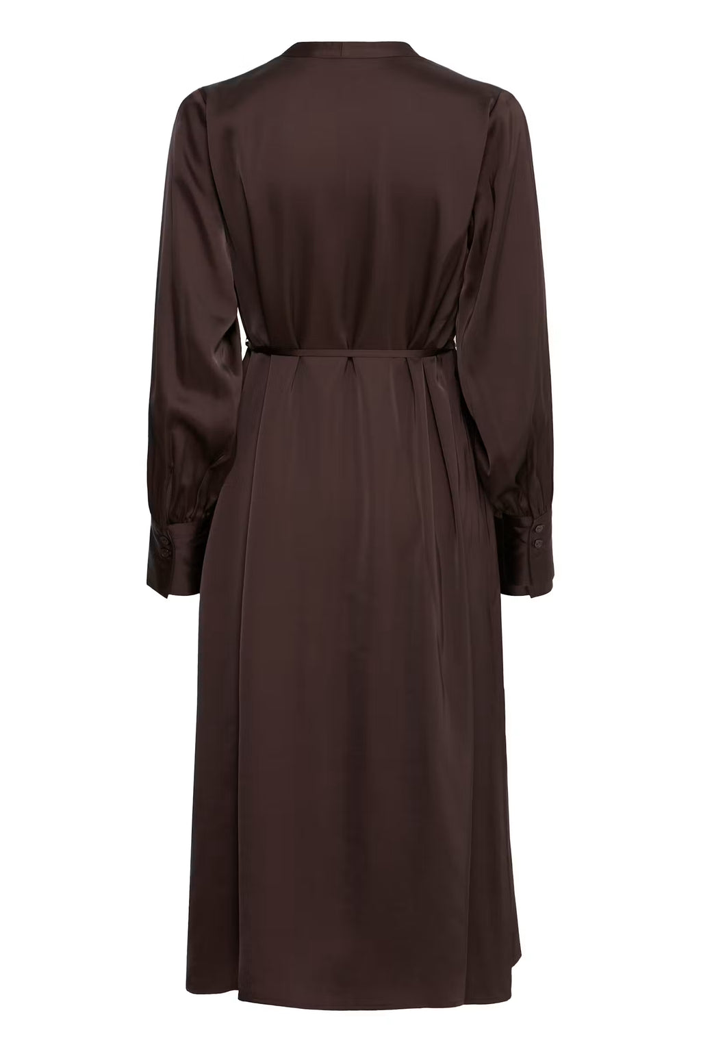Satiinimekko - FRJUNIA Dress Molé/Brown