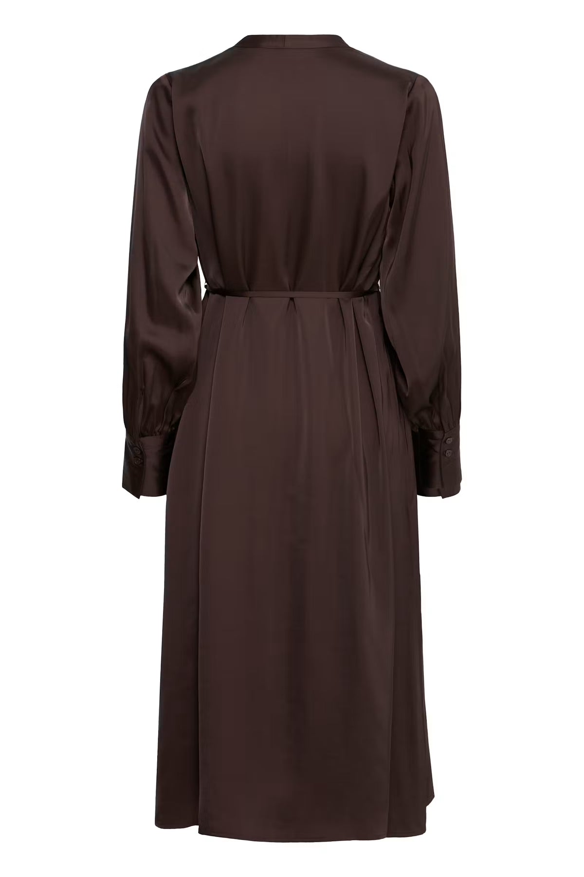 Satiinimekko - FRJUNIA Dress Molé/Brown