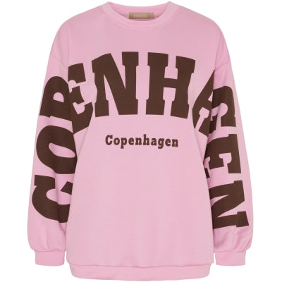 MARTA – Copenhagen collegepusero – pink