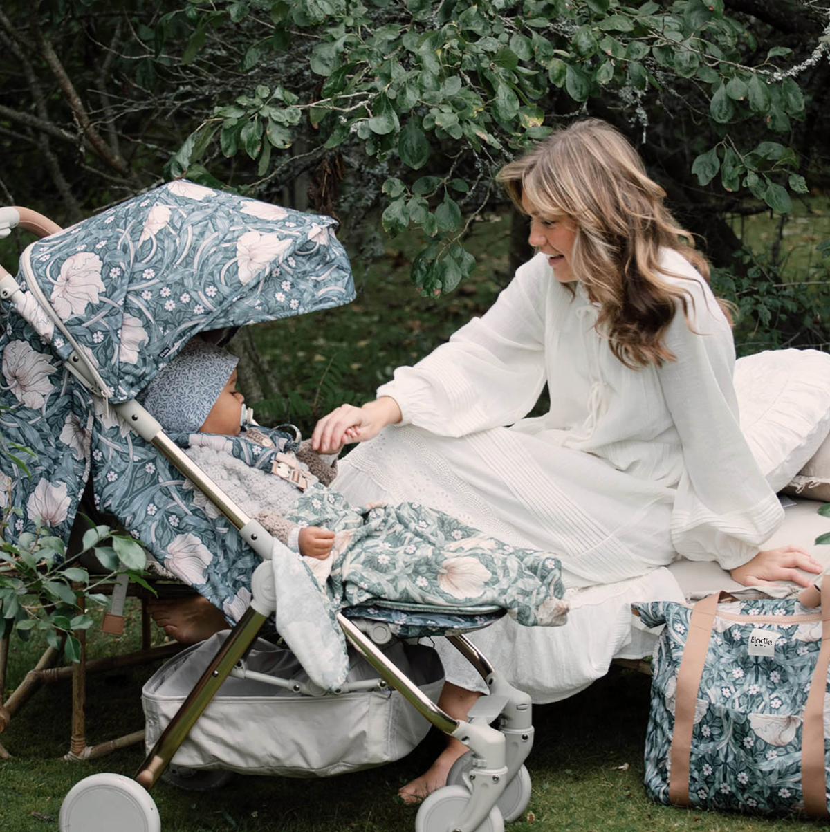 Elodie Details x Morris &amp; Co. Musliinipeitto - vauvaviltti