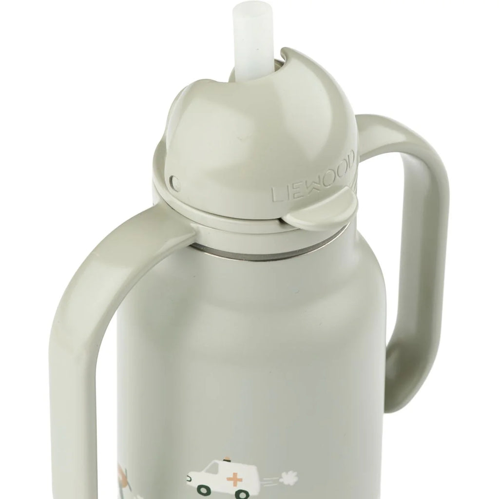 LIEWOOD-vehicles / dove blue-vesipullo 250 ml