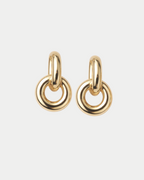 Gold Knot Earrings Gold